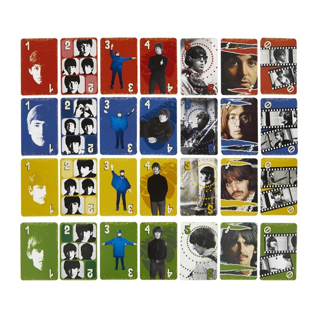 ザ・ビートルズが「UNO」の絵柄に