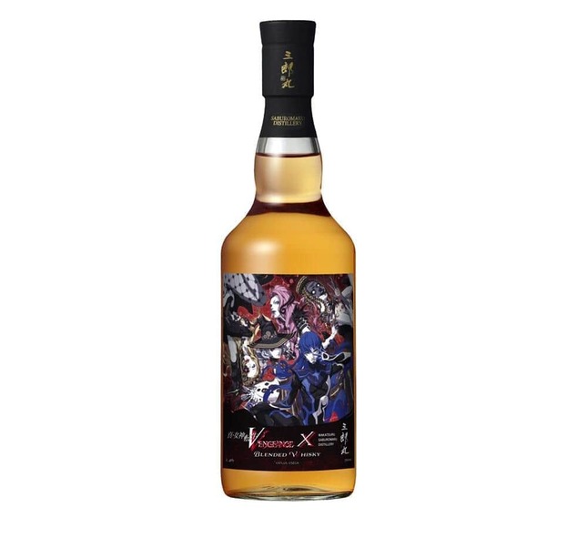 「真・女神転生」シリーズのダーク＆アナーキーな世界観がウイスキーに　（C）ATLUS. （C）SEGA.