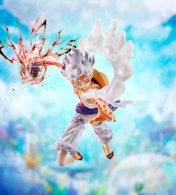 ルフィ「ギア5」自由自在な可動を実現