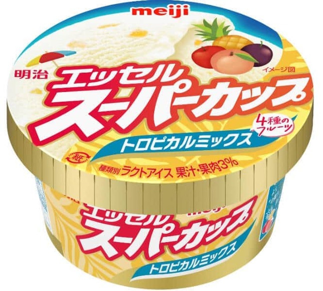 4種類のフルーツを合わせた初夏にぴったりのフレーバー