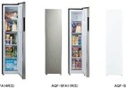 スリムながら大容量　アクアのファン式冷凍庫「スリムフリーザー」3モデル