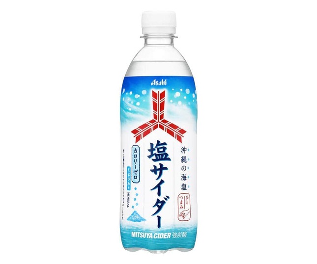 おいしく塩分不足を補える、強炭酸＆カロリーゼロ
