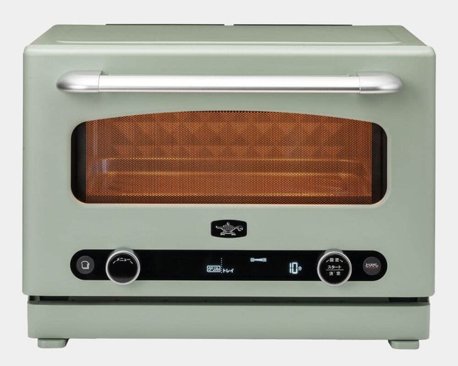 グラファイトヒータとレンジ加熱の相乗効果、味も食感にもこだわる