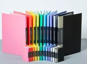 キングジムのミニサイズ文房具　「ミニカラーベース」＆「ミニリングファイル」