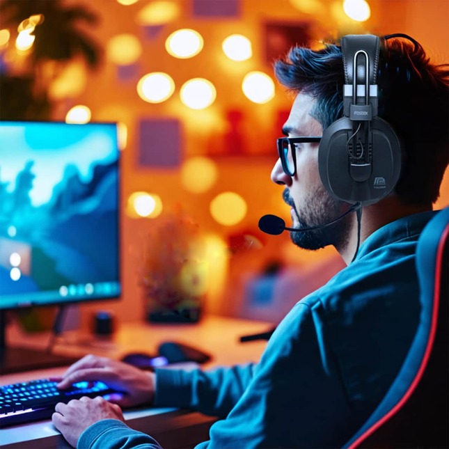 音質はもちろん、ボイスチャットの快適性や装着性にもこだわった設計
