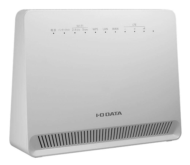 回線工事不要、手軽にネット環境を構築
