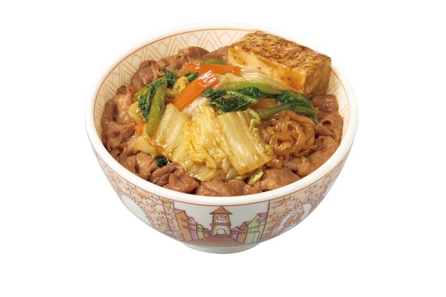 すき焼きダレがより牛丼とマッチする味わいに
