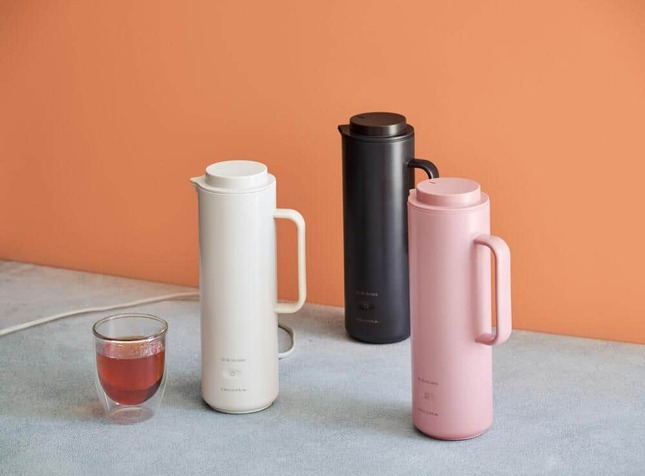 旅行や出張にも持ち出せる、電気ケトルの新しい形
