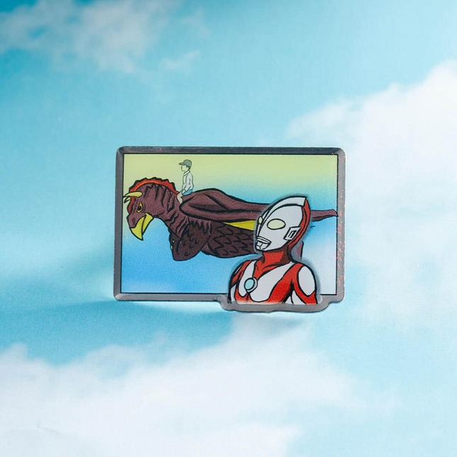 各話を象徴するシーンをセレクト、ピンズにデザイン
