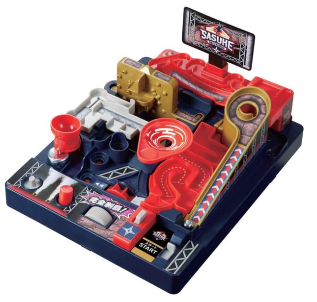 初のコラボは「SASUKE」、番組のコースを指先で体験可能
