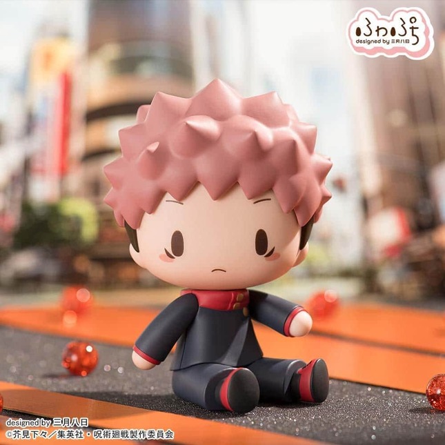 「呪術廻戦」の主要キャラ2人が手のひらサイズの「ふわぷち」に
