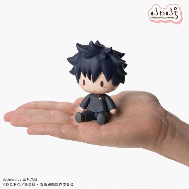 「呪術廻戦」の主要キャラ2人が手のひらサイズの「ふわぷち」に
