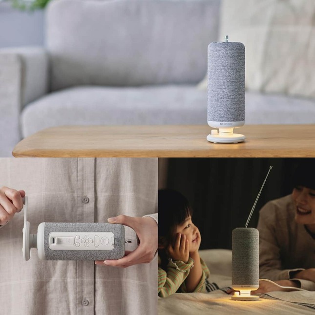 音質にもこだわりつつ、災害時などにも心強い機能を満載
