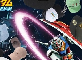 ニューエラから「機動戦士ガンダム」コラボデザインのキャップ、アパレル