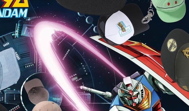 ニューエラから「機動戦士ガンダム」コラボデザインのキャップ、アパレル