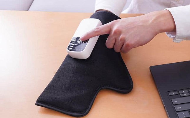 マッチョなパワーで手をギュッとされてリフレッシュ