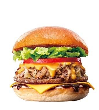 フィリーチーズステーキの味わいをバーガーで