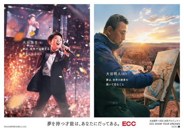 夢を叶えた大谷翔平選手と同じ名字の大谷珠生さん、大谷明人さん