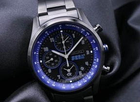 セガとセイコーのコラボウオッチ　インデックスにセガオリジナルフォント