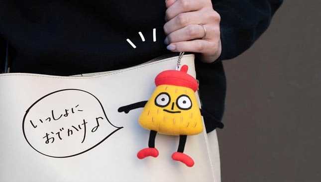 ポリンキーのブランドキャラが手のひらサイズのマスコットで登場
