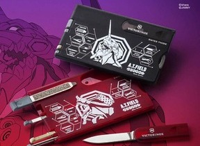 「エヴァンゲリオン」とスイスのツールメーカーがコラボ　カード型マルチツール