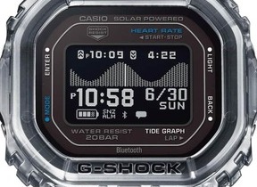 心拍計測機能を搭載した「G-SHOCK」　G-LIDEシリーズ初
