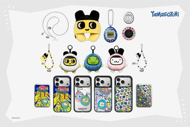 「たまごっち」の世界観をCASETiFY流にアレンジしたアイテムを多数用意
