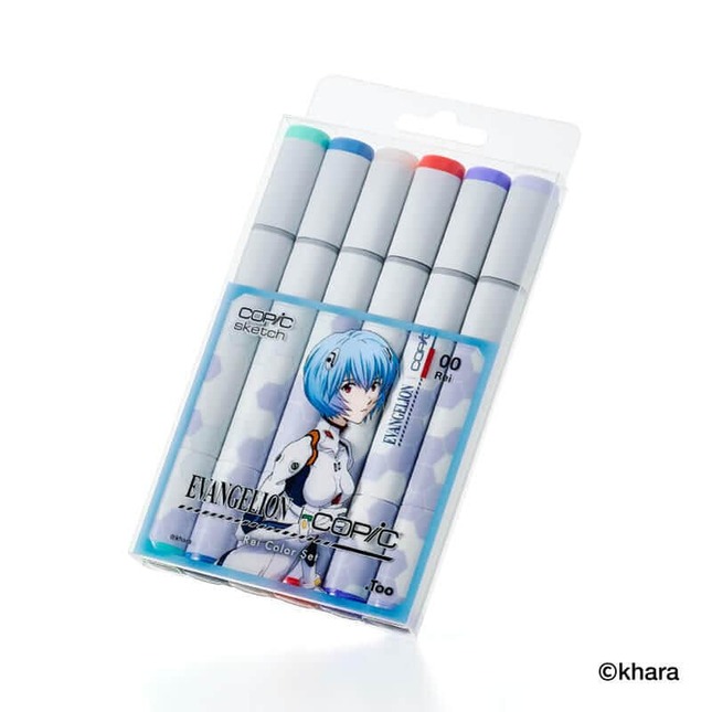 コラボデザインのマーカーでエヴァを描ける