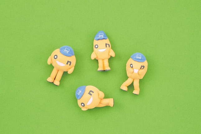 「onちゃん」も全面協力、4種類のポーズを用意