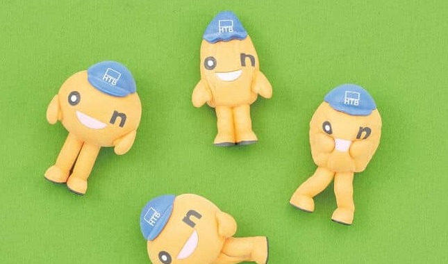 HTB北海道テレビ放送のキャラ「onちゃん」がカプセルトイフィギュアに