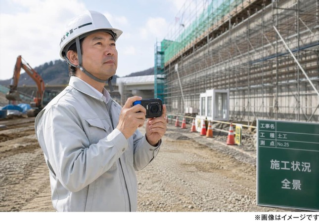 アウトドアシーンはもちろん、現場仕事にも活躍