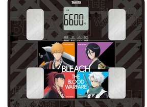 タニタ、「BLEACH 千年血戦編」コラボの音声体組成計＆歩数計