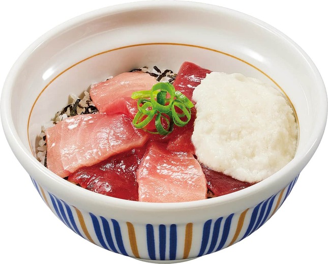中とろの口どけと赤身の旨みをたっぷりと堪能
