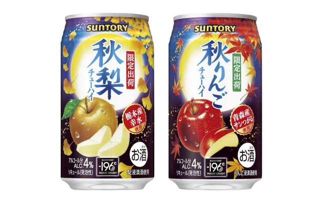 栃木産「幸水」と青森産「サンつがる」の味わいを缶チューハイで