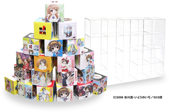 森実商事「『涼宮ハルヒの憂鬱』ボックスティッシュ　プレミアムセット」