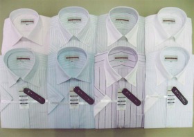 日清紡績とユニーが共同開発した「魔法のワイシャツ」