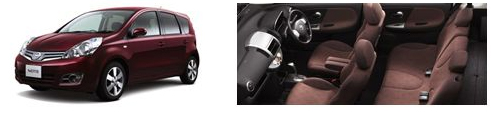 日産自動車「ノート 15 Brownie Interior」