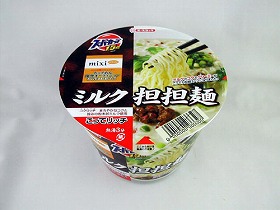 エースコック  「mixi×スーパーカップ1.5倍ミルク担担麺」