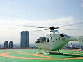 都心と成田　30分で結ぶヘリサービス