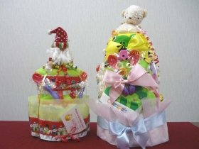かわいいオムツケーキ 東武池袋「プリーズマミー」で期間限定販売