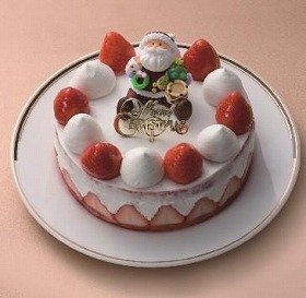 ヒルトン小田原リゾート＆スパ「クリスマス ストロベリーケーキ」（4200円）。そごう横浜店「エブリデイ」特設予約コーナーで予約できる