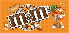 オレンジ味のM&M’S