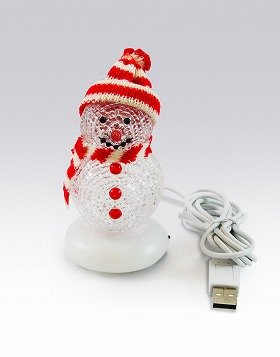 「雪だるま」でパソコン周りもクリスマス気分!?