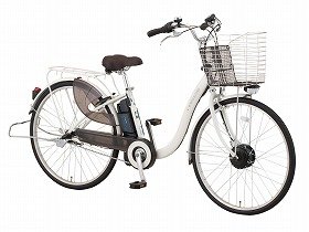 平地走行中にも充電できる 楽チンな電動自転車