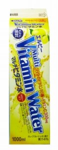 のどの渇きを潤す「マルチビタミン水」