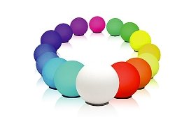 ムーディーに演出します　16色に変化する癒し系ライト