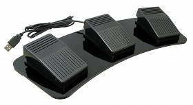 使い方は∞　3連フットペダルでキー操作