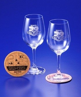 パックマン30周年記念ワイングラスセット