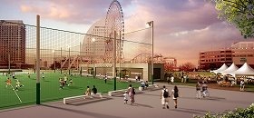 「キャプテン翼スタジアム」施設イメージ