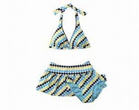 西友、水着3点セット3850円